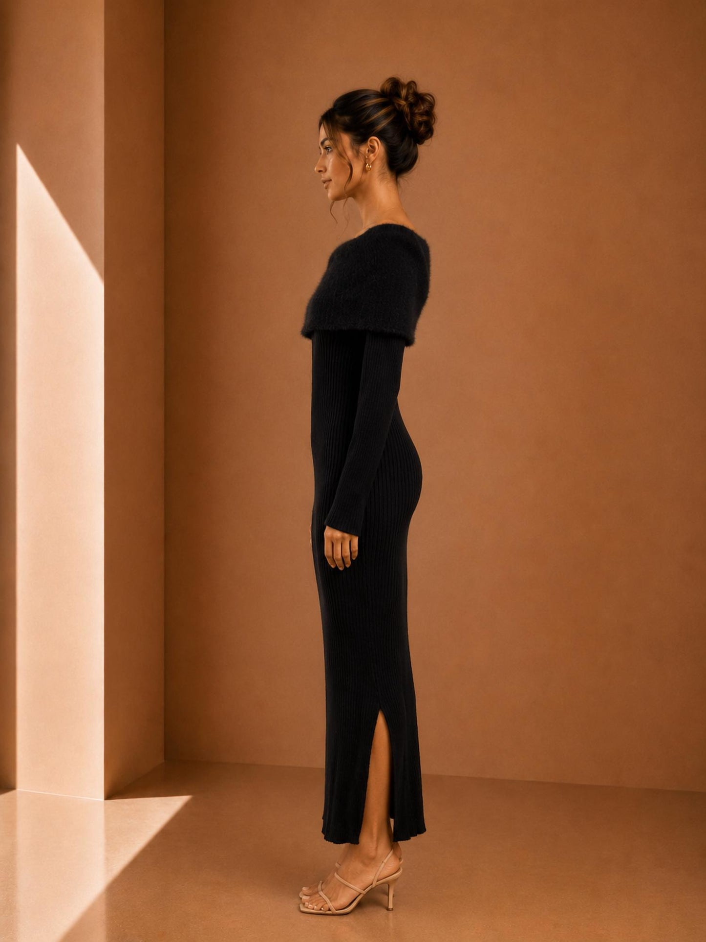 Bardot Off-the-Shoulder Maxi Dress