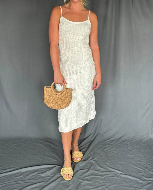 Bright - Crochet Midi Dress - Rack Hunt -