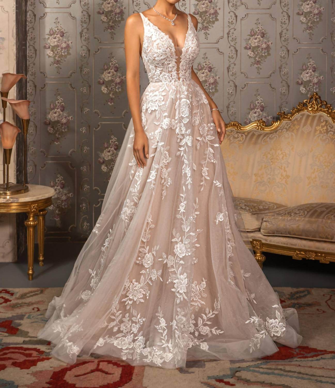 Kitty Chen Couture - Luciana A-line Lace Dress - Rack Hunt