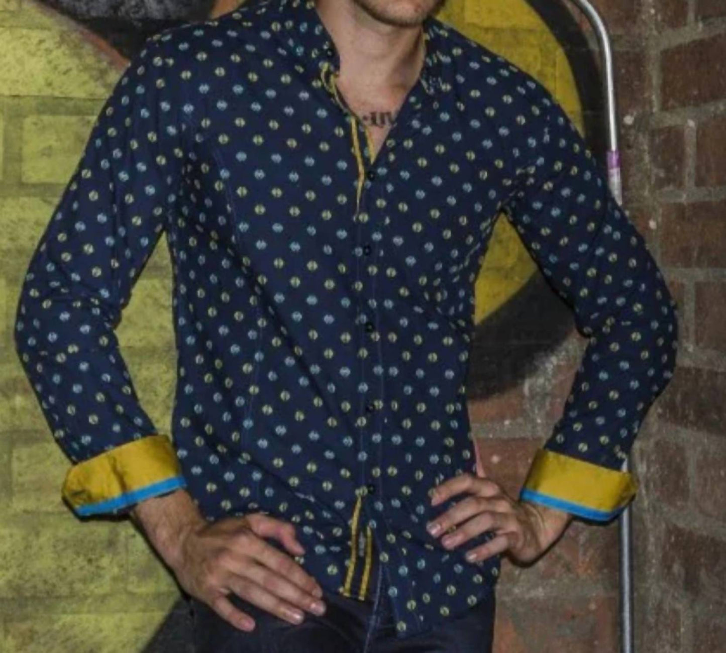 Fill Coupe Button Down Shirt