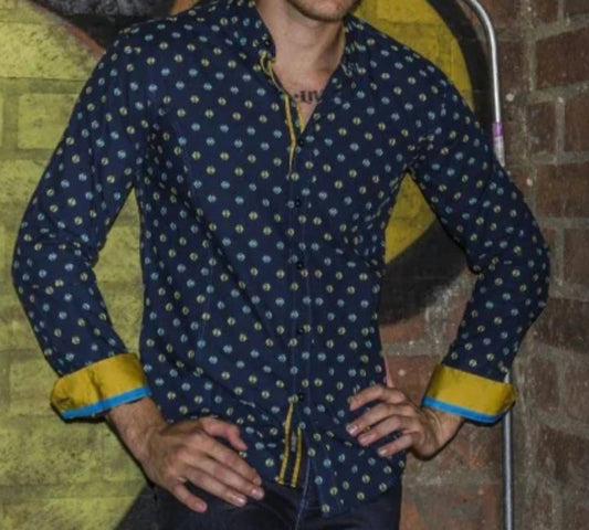 Fill Coupe Button Down Shirt