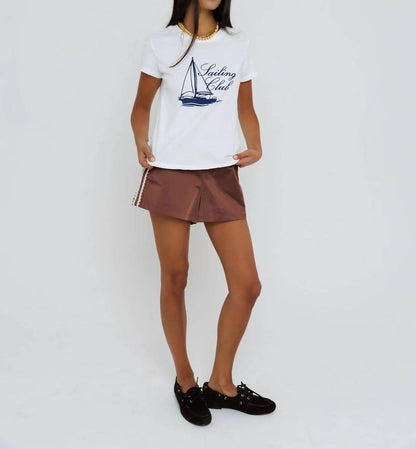 Sailing Club Femme Crew Top
