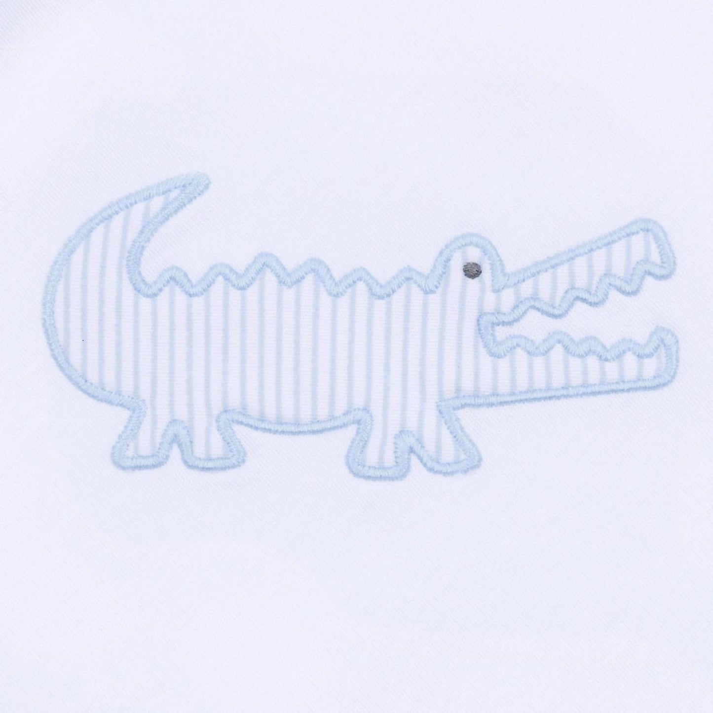 Boys Gator Applique Short Pajamas