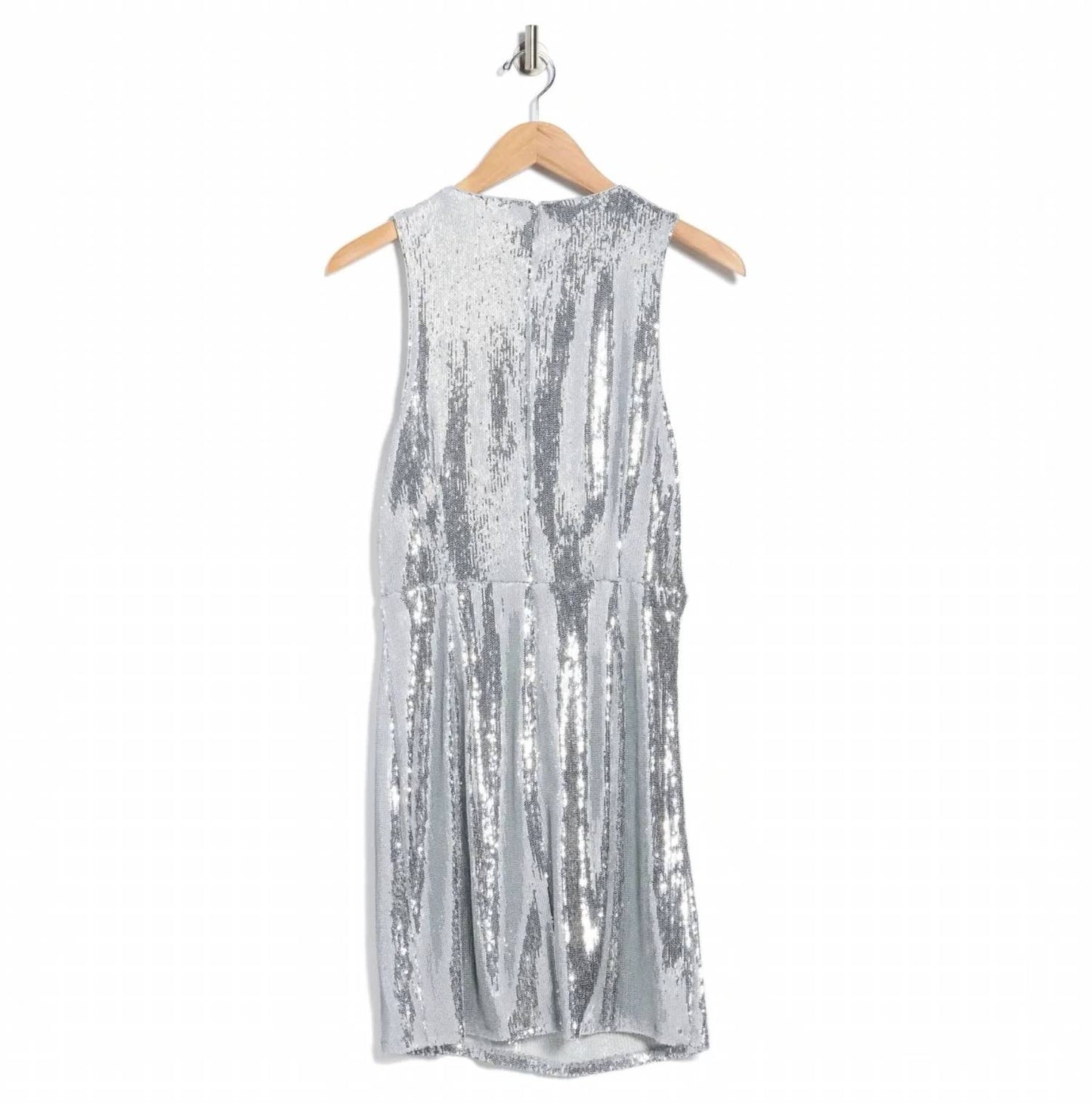 Rosette Sequin Dress