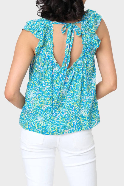 Flutter Tank With Tie Back Detail