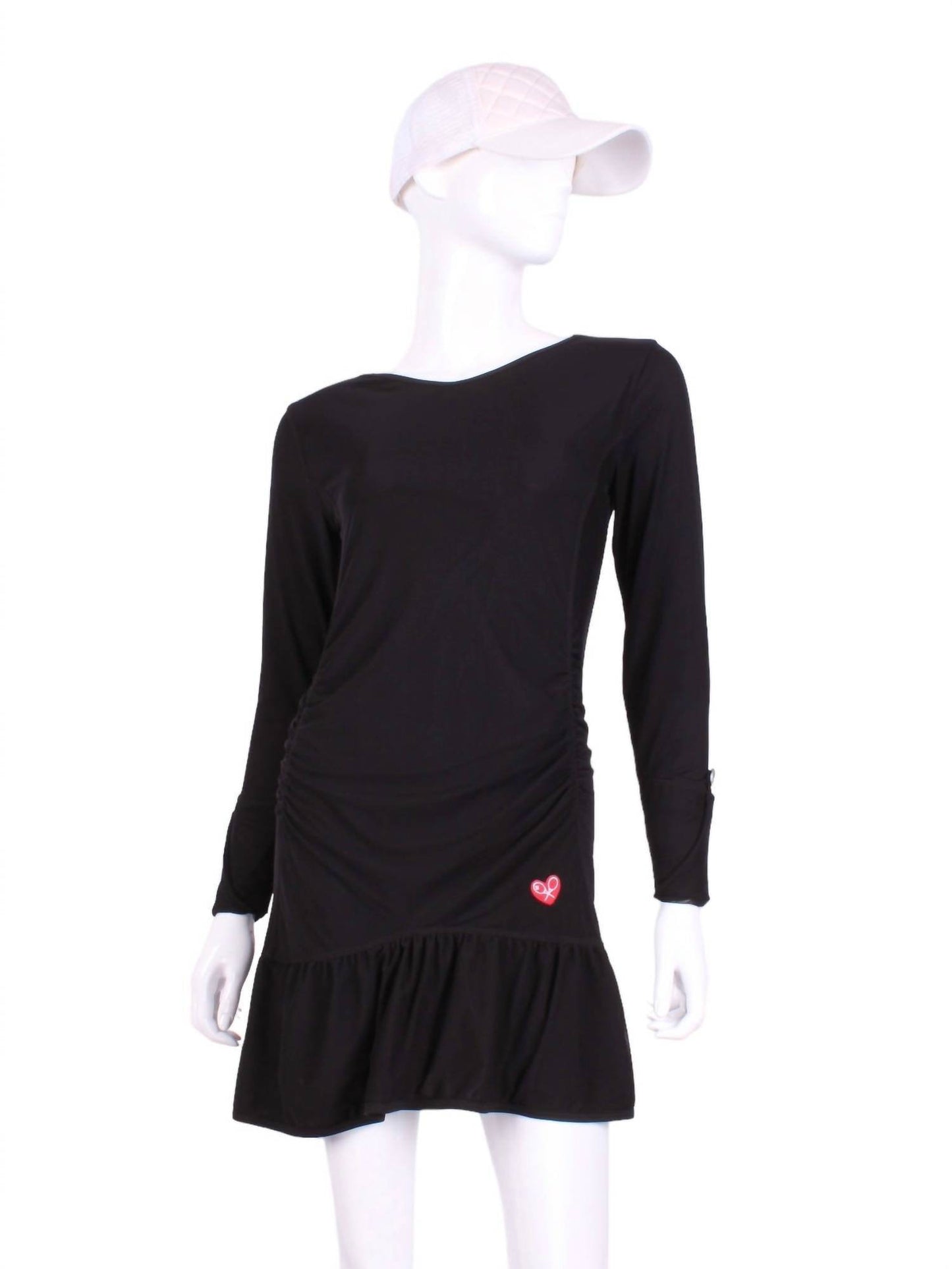 Love Love Tennis - Women's Long Sleeve Vee Monroe Dress - Rack Hunt