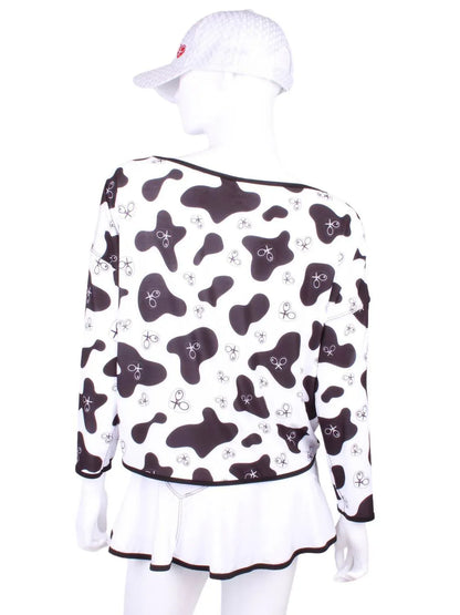 Love Love Tennis - Women's Limited Long Sleeve Baggy Top - Rack Hunt