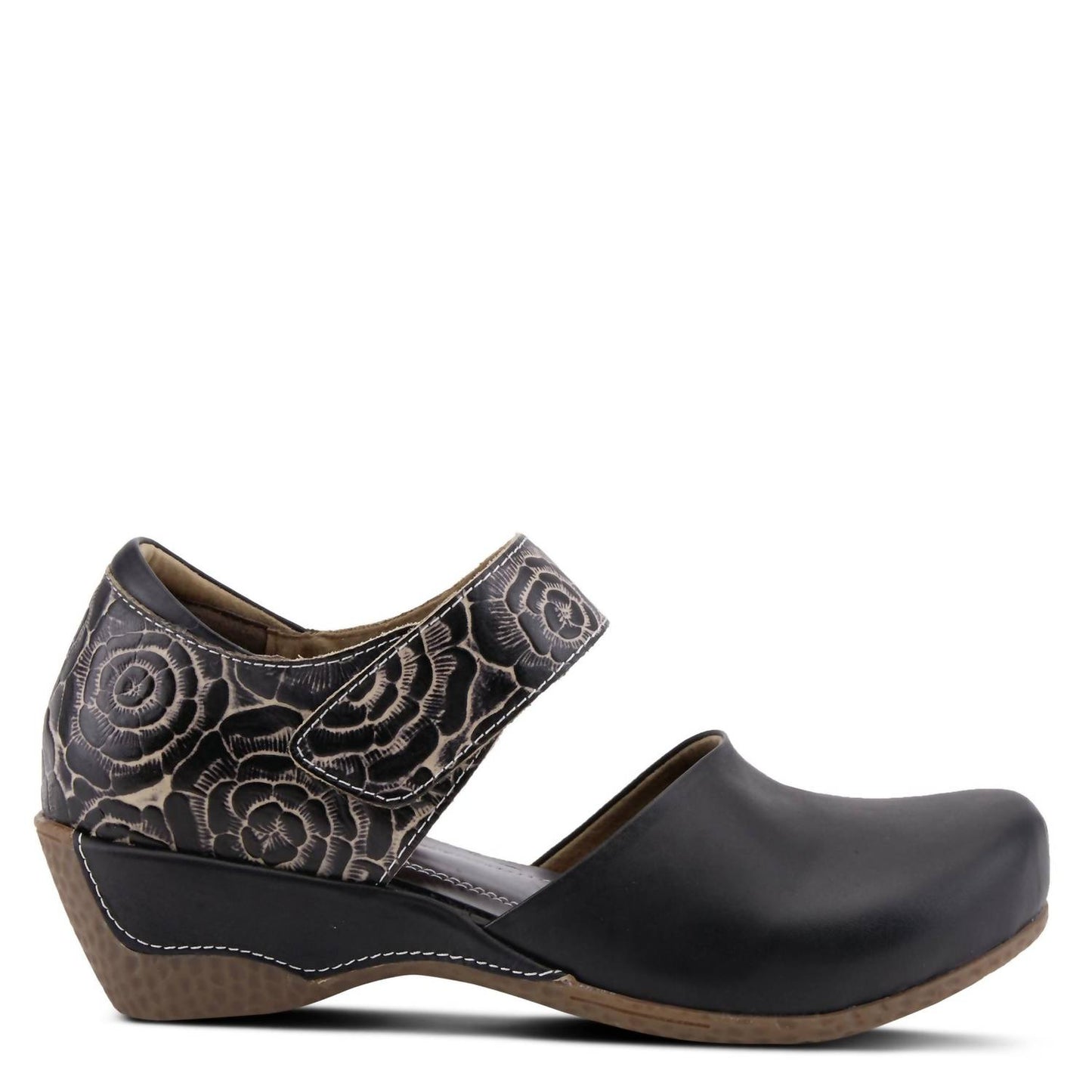 Women's Gloss-pansy Leather Mary Jane Shoes