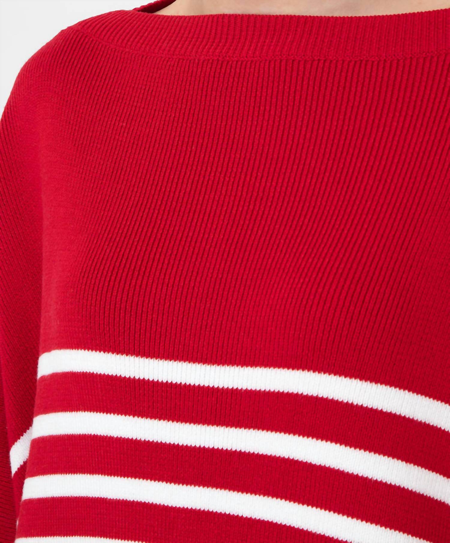 Valentino - Striped Jumper With Logo Pattern - Rack Hunt -