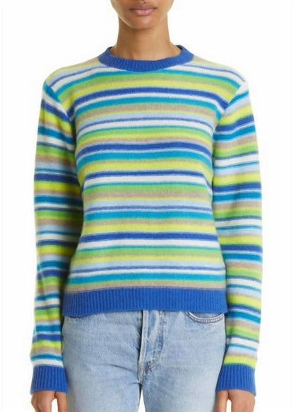 Vista Stripe Crew Sweater