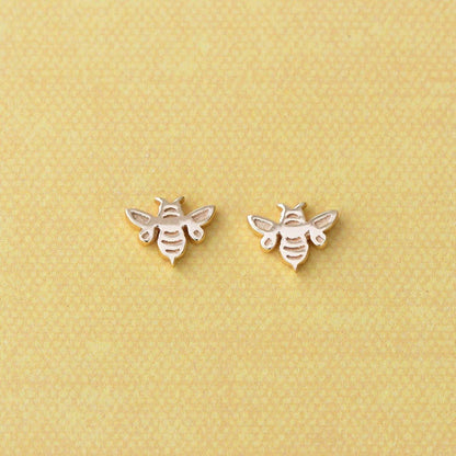 Women's Bumble Bee Stud Earrings