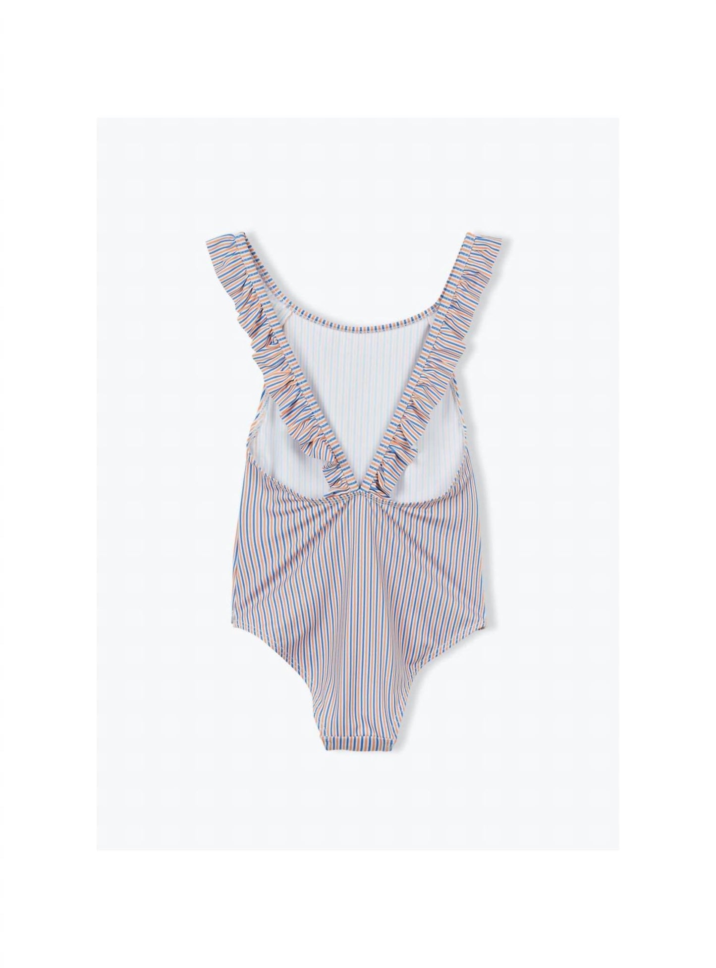 Arsène et les Pipelettes - Girls Striped Swimsuit - Rack Hunt -