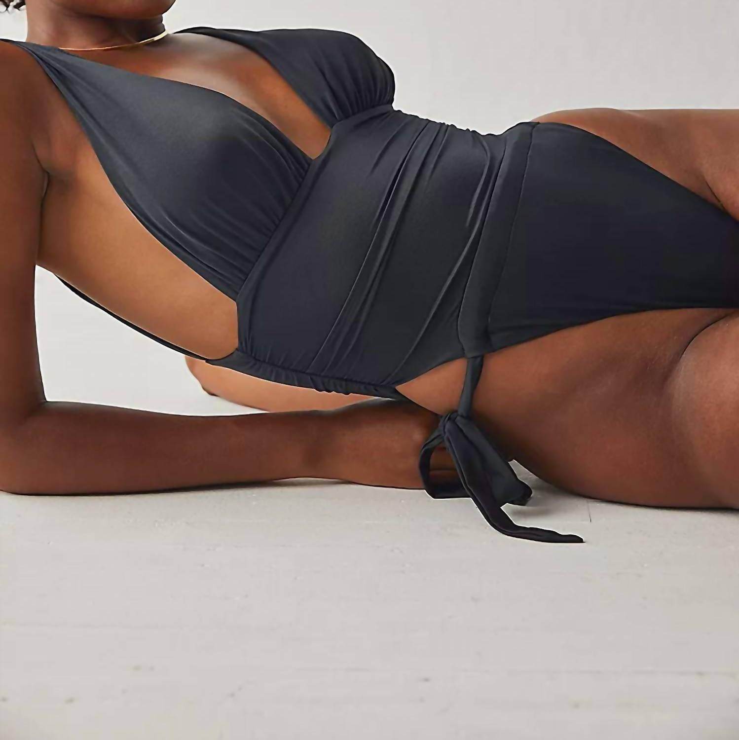 We are HAH - Cut To The Chase One Piece Swimsuit Bodysuit - Rack Hunt