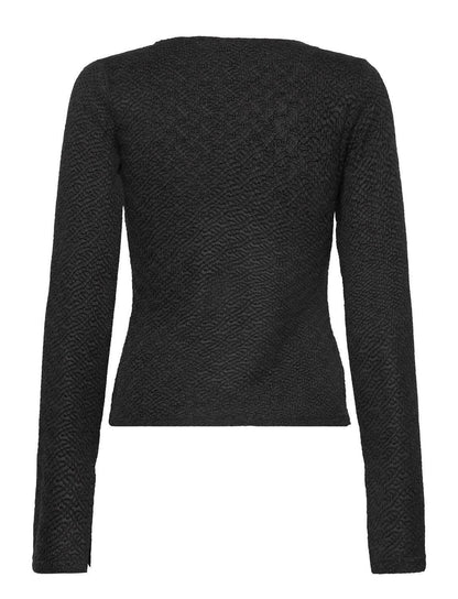 Résumé - Women's Viennars Knit Keyhole Neck Blouse - Rack Hunt