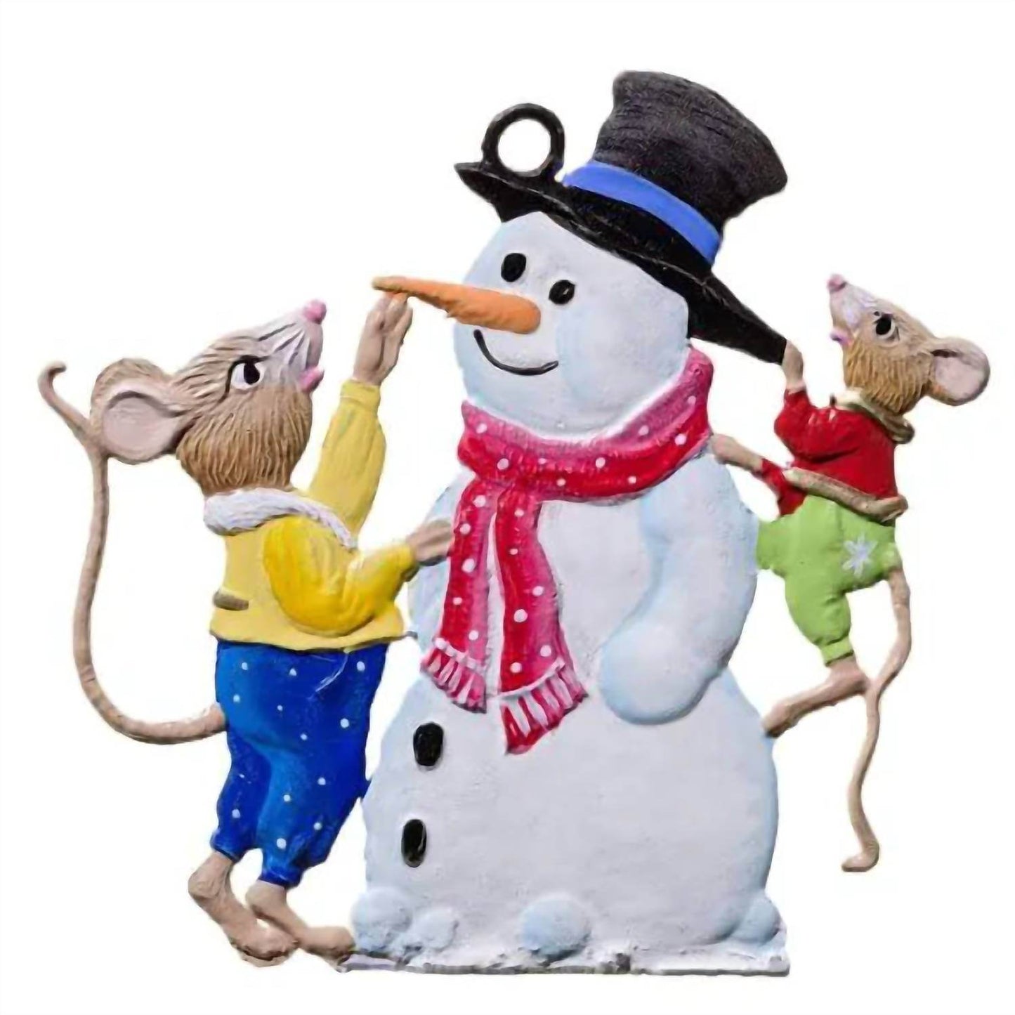 Wilhelm Schweizer - Mice With Snowman Ornament - Rack Hunt -