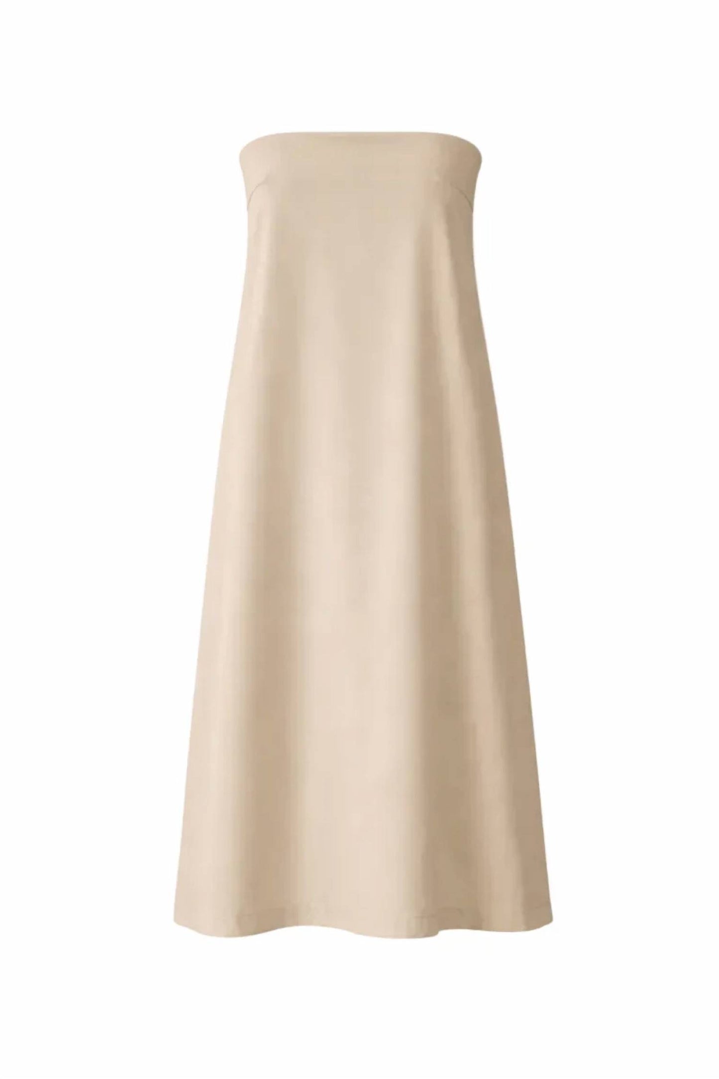 Summer Wool Strapless Dress