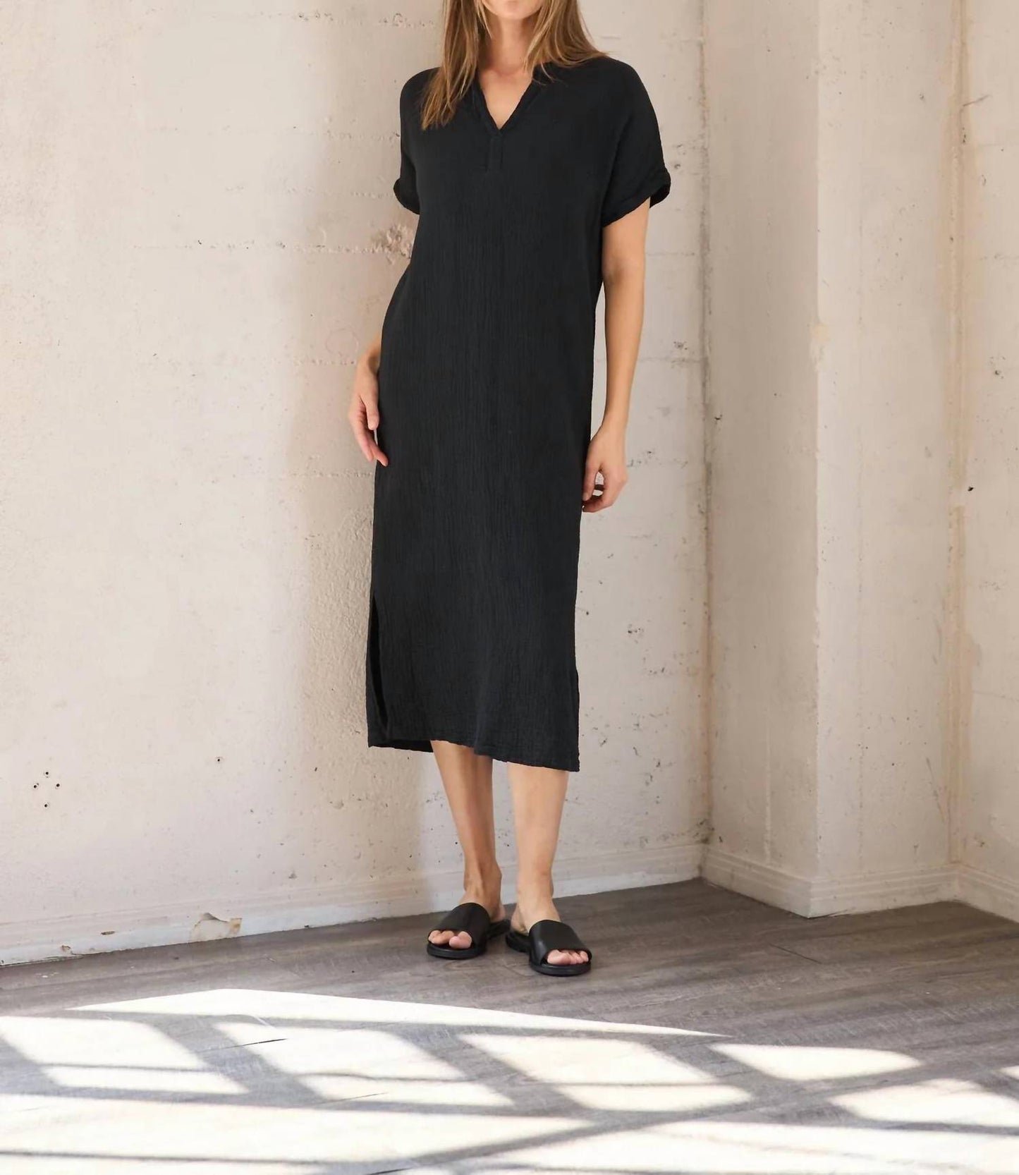 Mandarin Gauze Dress