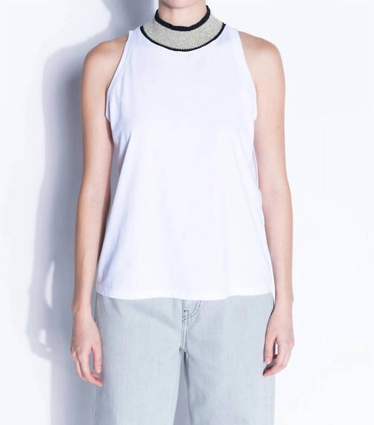 Sparkle neck top