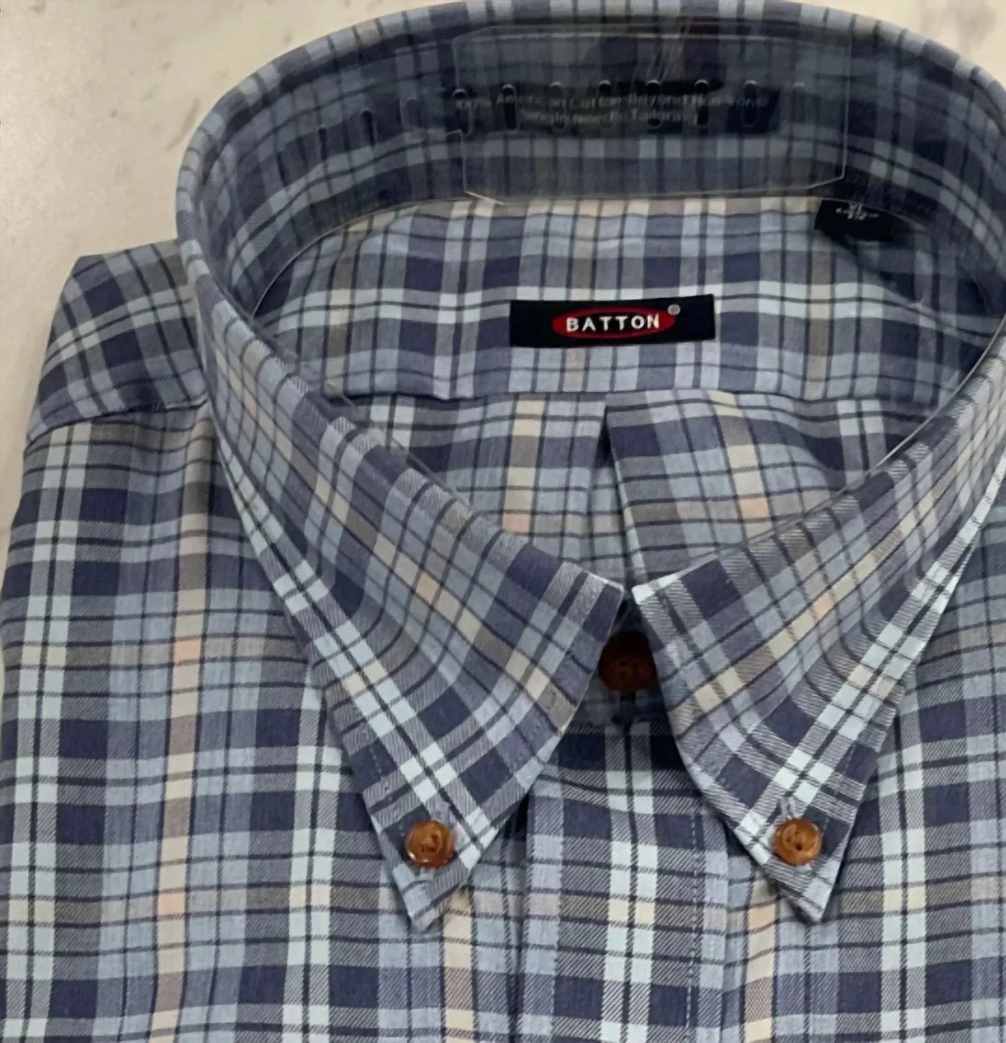 Batton - Men's Axton Cotton Long Sleeve Shirt - Rack Hunt