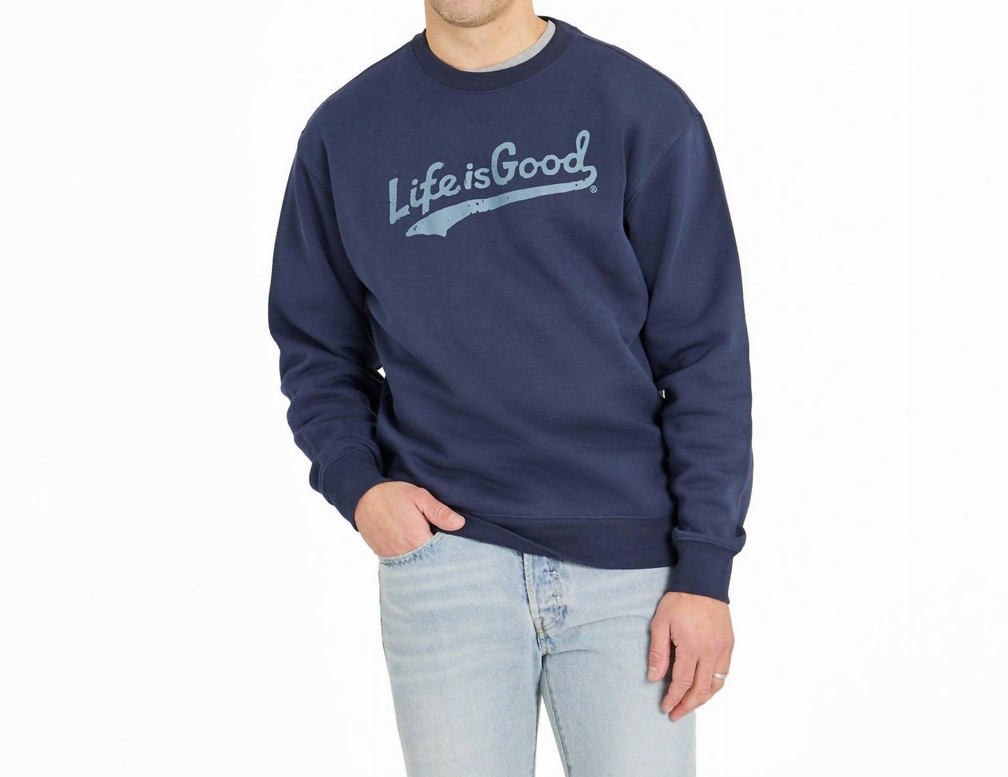 Tonal Lig Ballyard Script Good Vibes Fleece Sweater