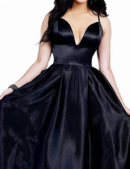Satin Prom Dress