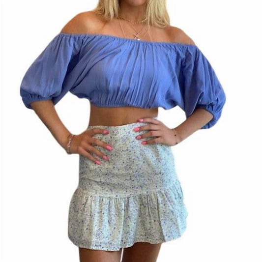 Osamore - Floral Print Skirt - Rack Hunt -