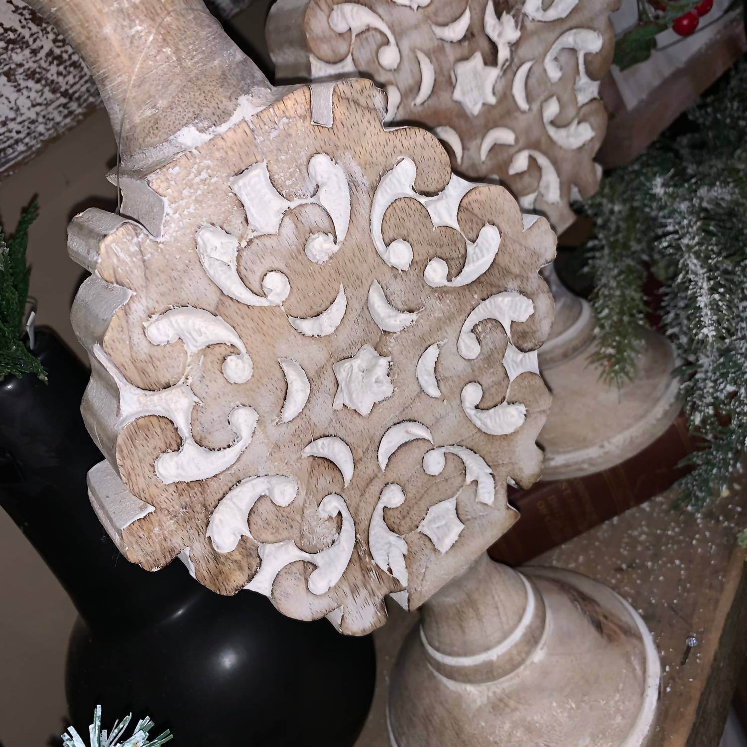 The Vintage Garden - Snowflake Candle Holder - Rack Hunt -
