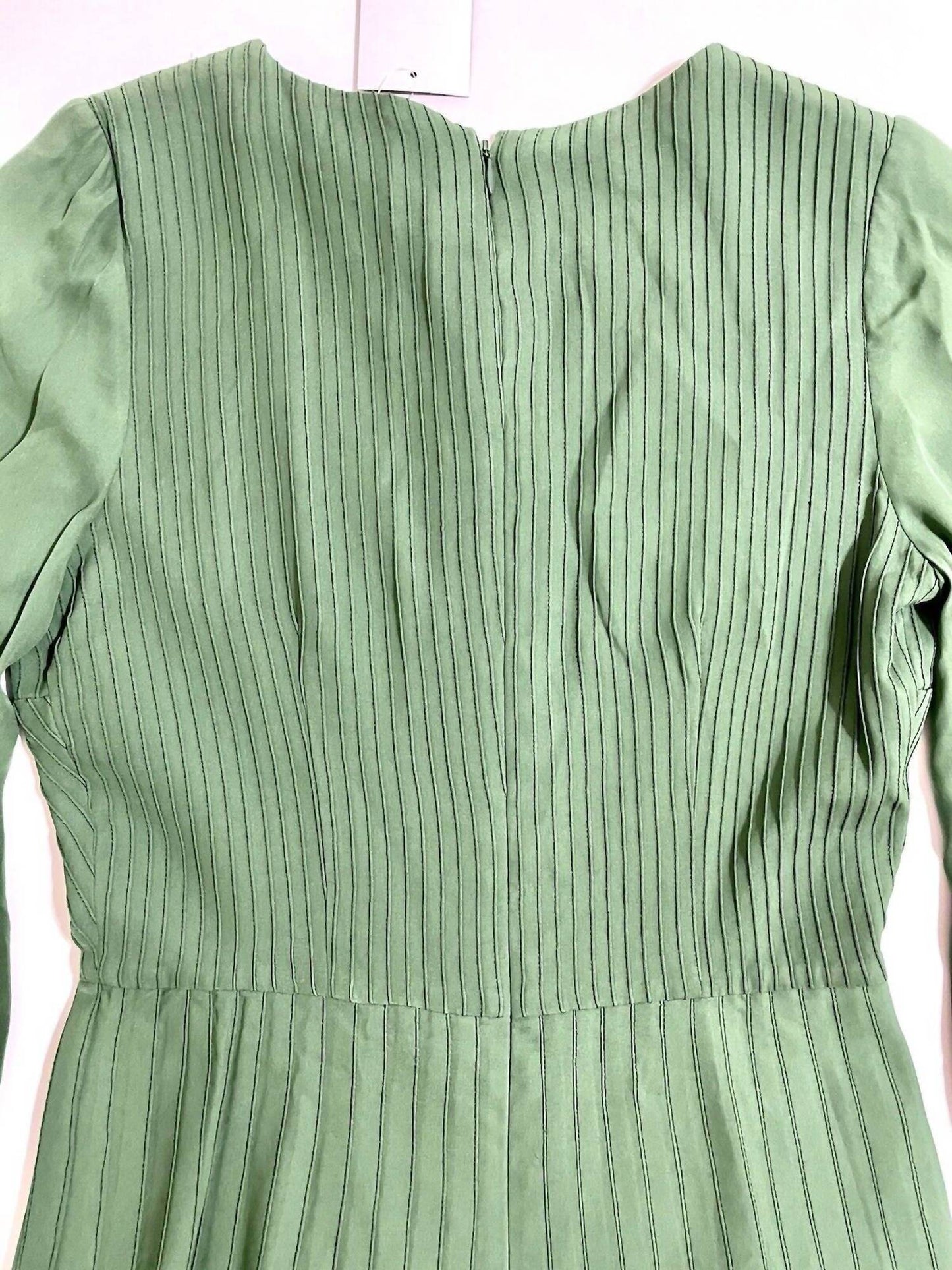 Hanley Mellon - Silk Pleated Mini Dress - Rack Hunt