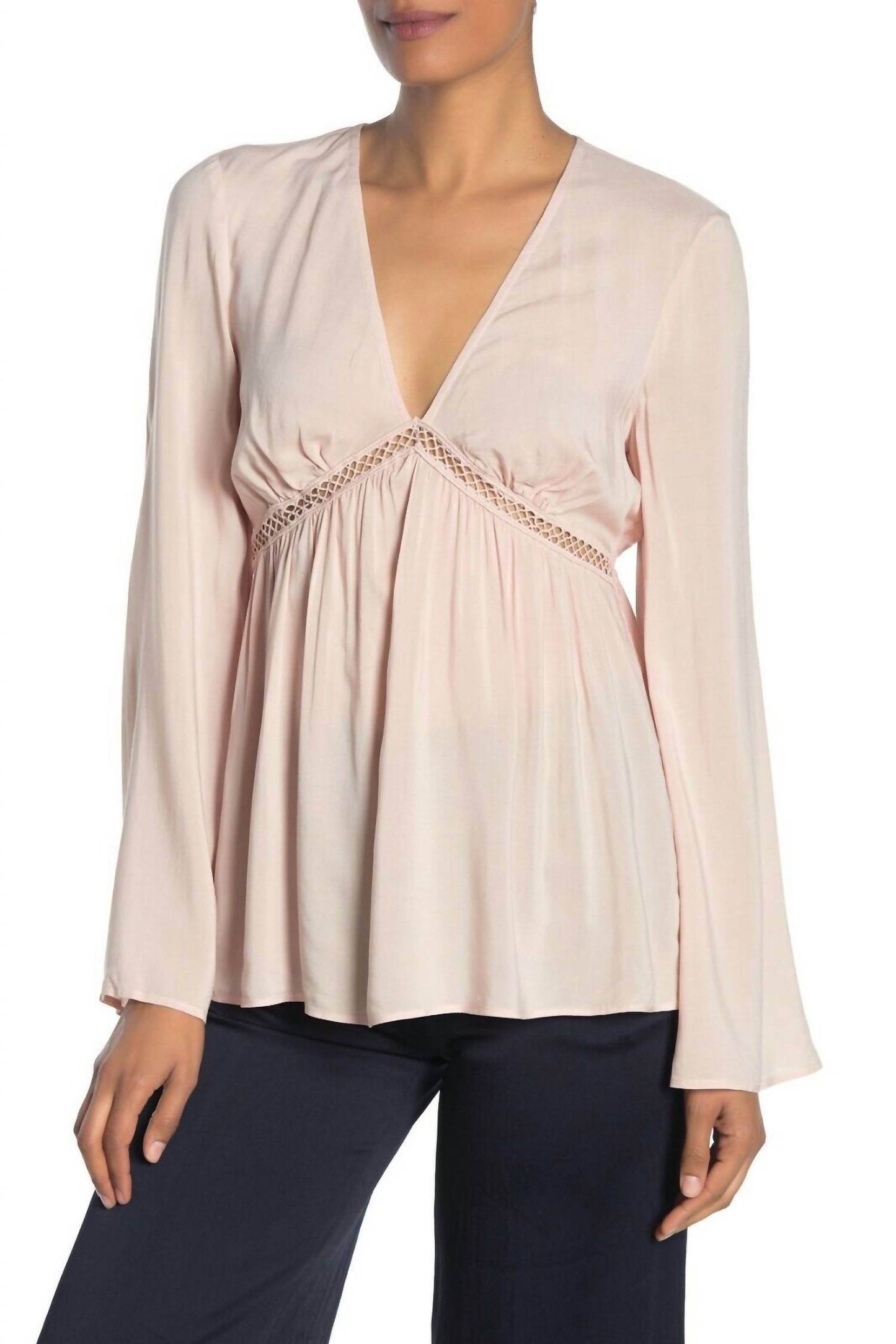 BCBGeneration - Babydoll Belted Blouse - Rack Hunt -