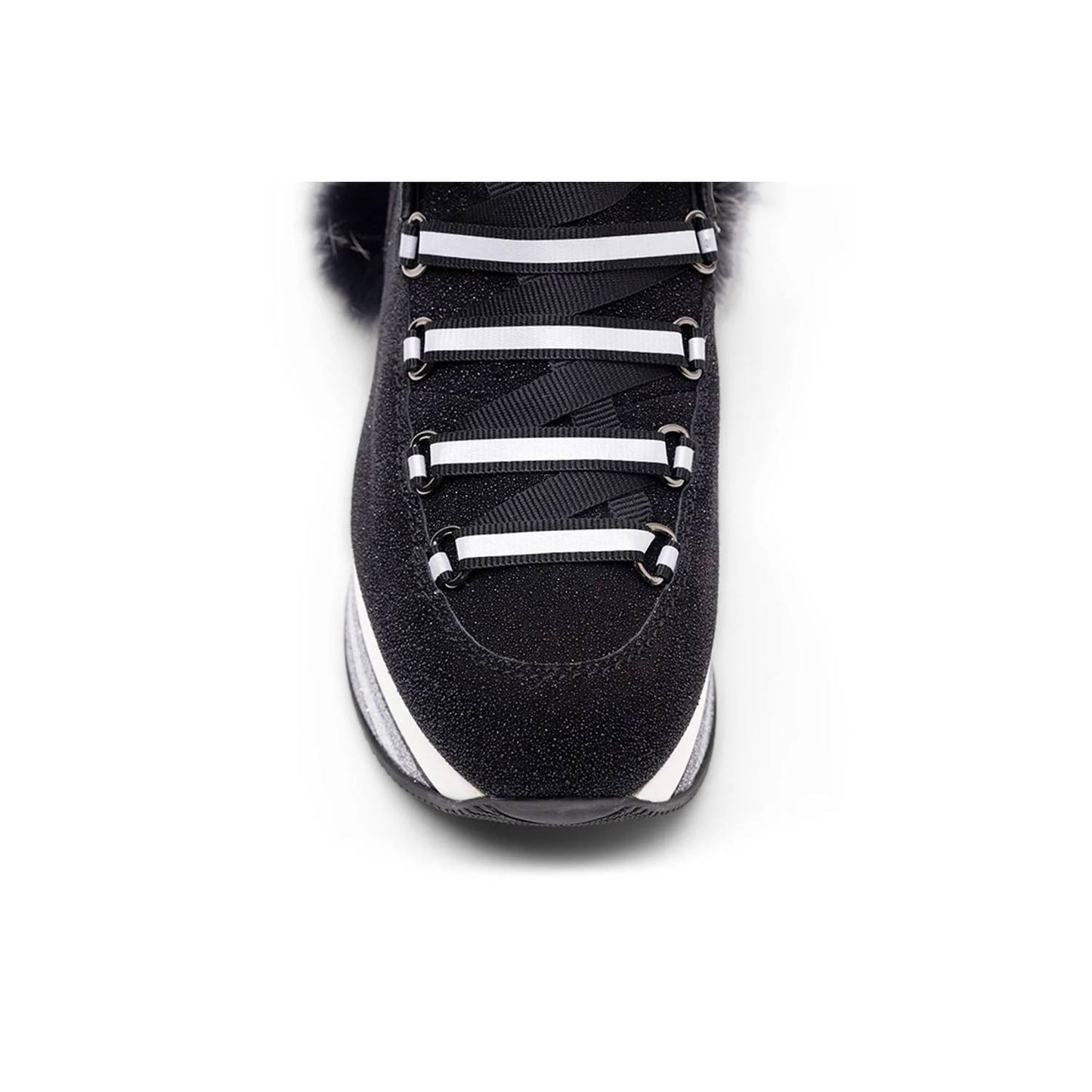 Women's Fur-trimmed Platform Boots