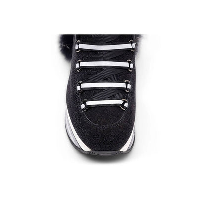 Women's Fur-trimmed Platform Boots