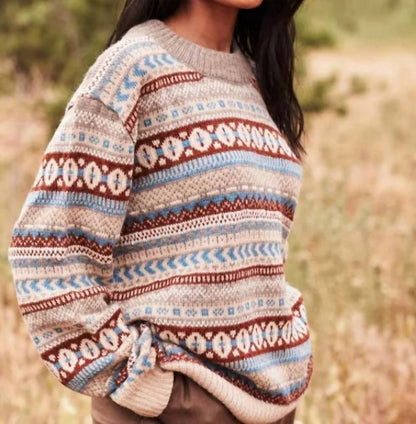 Alpaca Crewneck Sweater