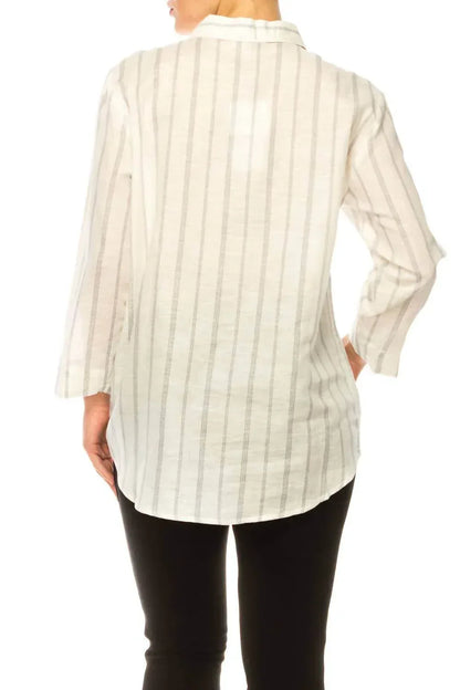 Hester & Orchard - Long Sleeve Button Down Top - Rack Hunt
