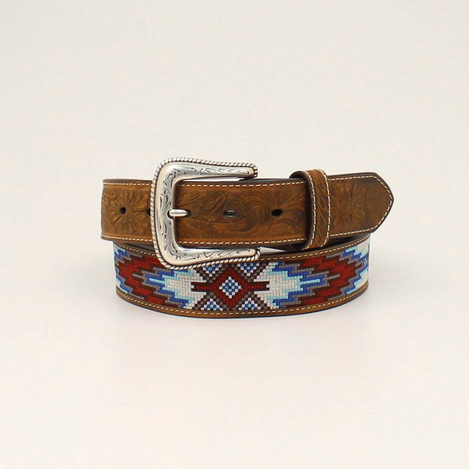 Nocona Belt Co. - Men's Aztec Leather Belt - Rack Hunt
