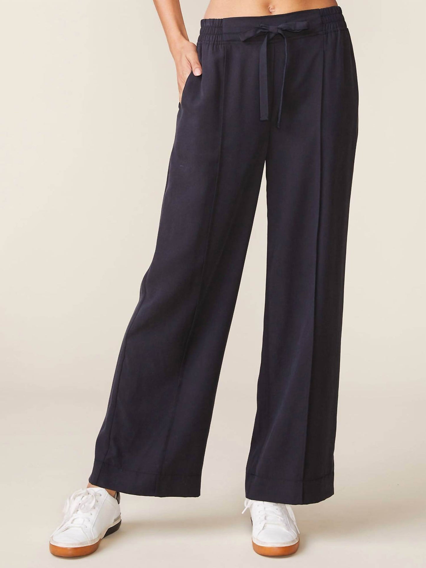 Anthem the Label - Seamed Front Tencel Pull-on Pants - Rack Hunt -