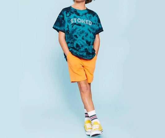 Little Chicken - Boys STOKED Graphic T-Shirt - Rack Hunt