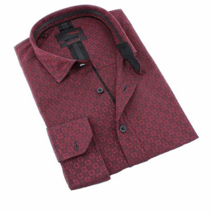 Jacquard Button Down Shirt