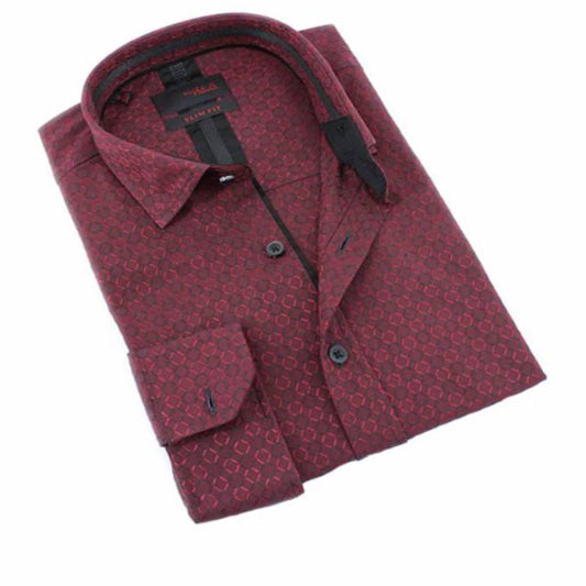Jacquard Button Down Shirt