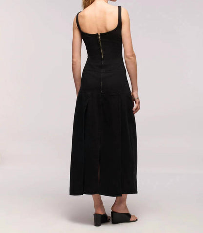 STRIP DRESS