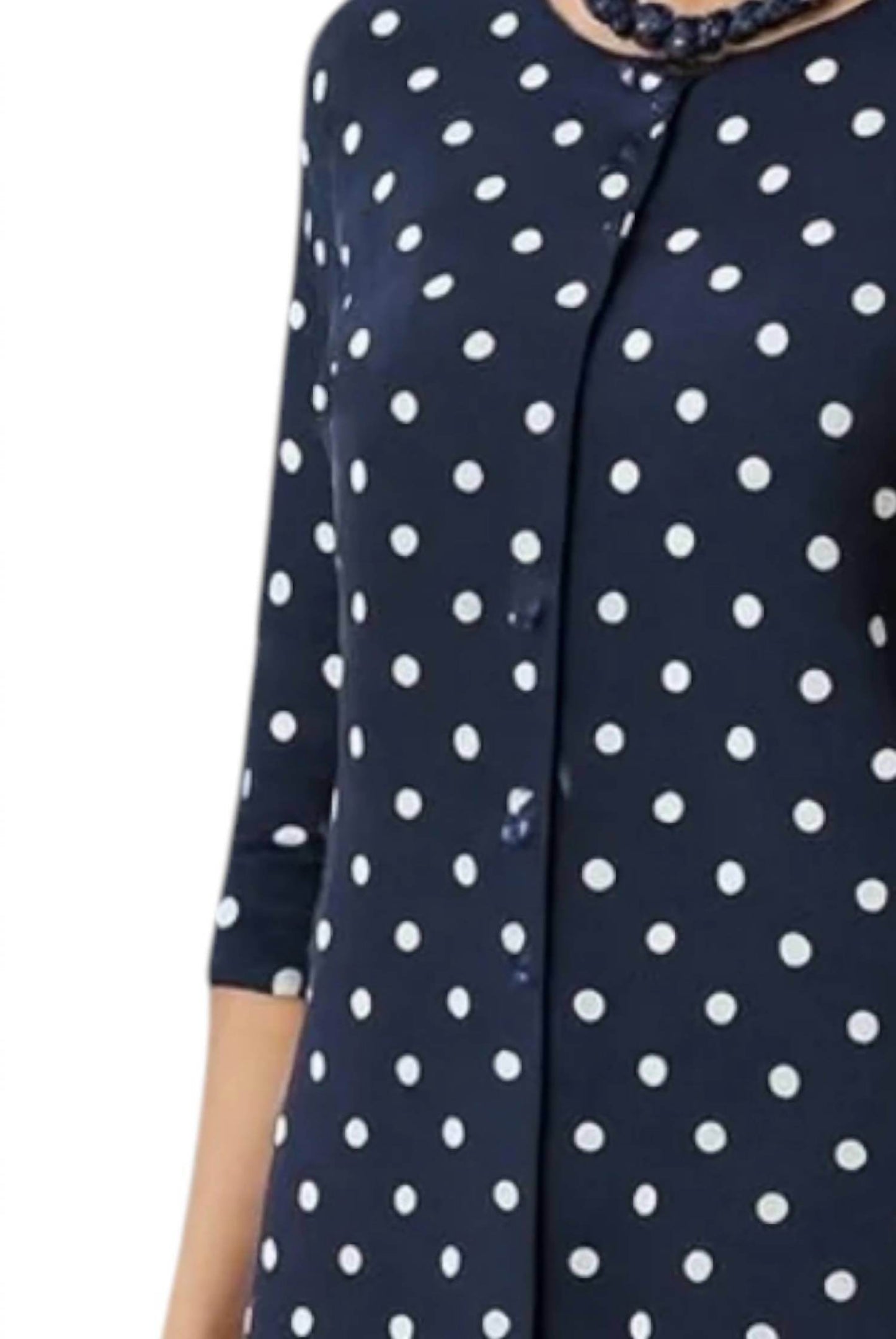 Calypso - Polka Dot Blouse Top - Rack Hunt -