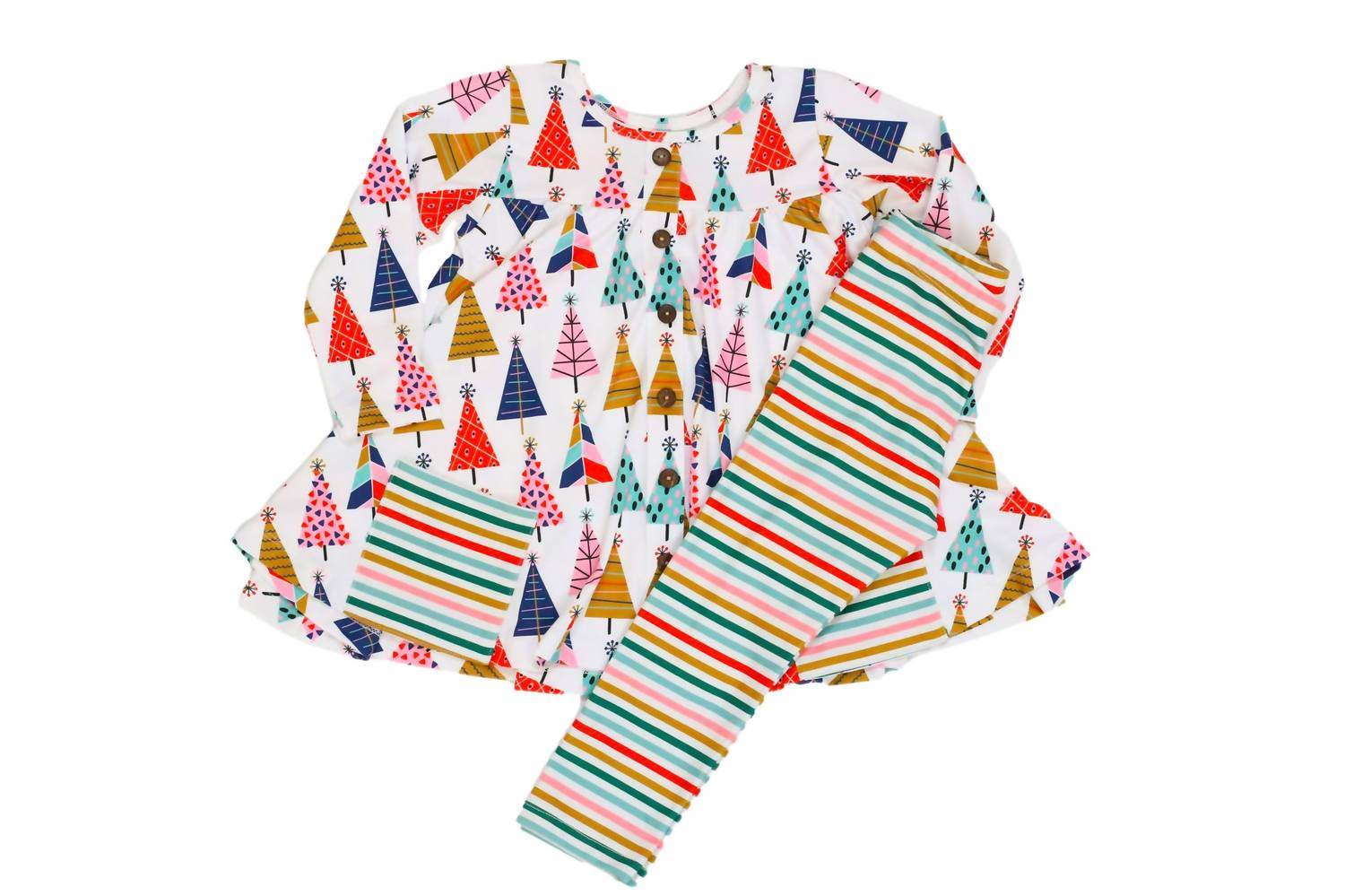 Be Girl Clothing - All Is Calm 2 Pc Pajama Playset - Rack Hunt -