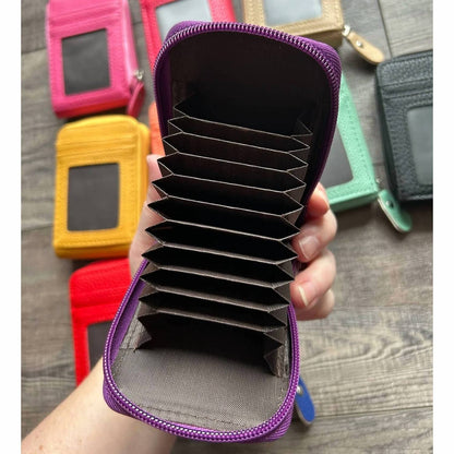 Women's Accordion Style Card Wallet