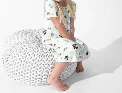 Minecraft Sleep Repeat Bamboo Dress