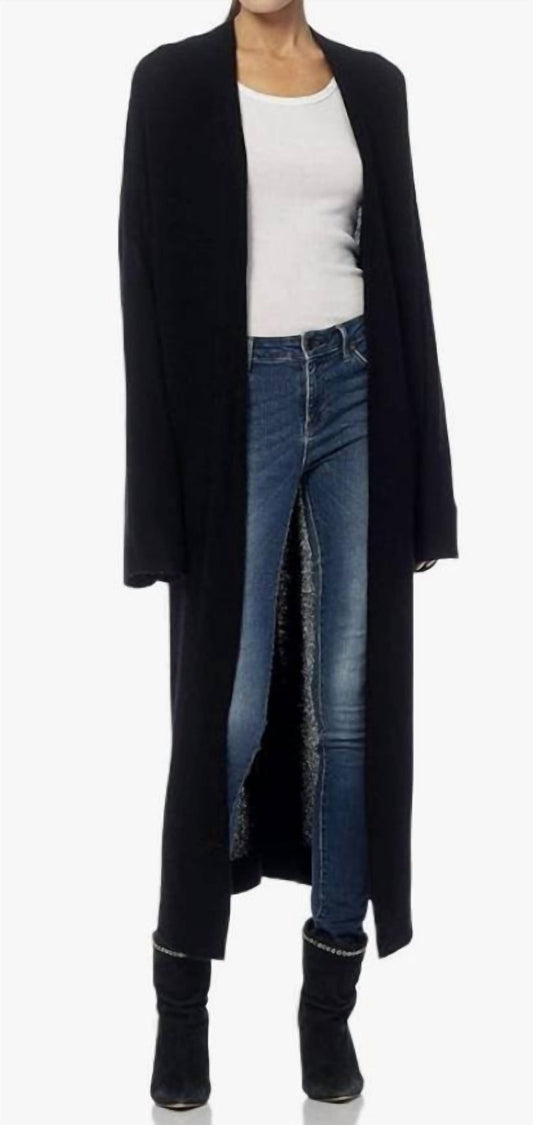 Jelena Maxi-Length Cashmere Cardigan