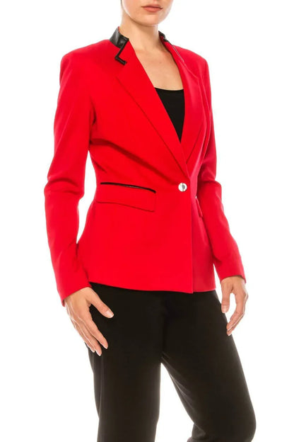 Peter Nygard - Long Sleeve Button Front Blazer - Rack Hunt
