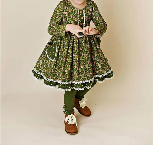 Girl's Petal Pocket Dress