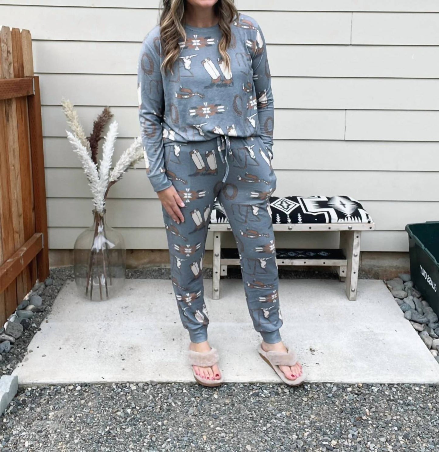 Pj Lariat Long Sleeve Top