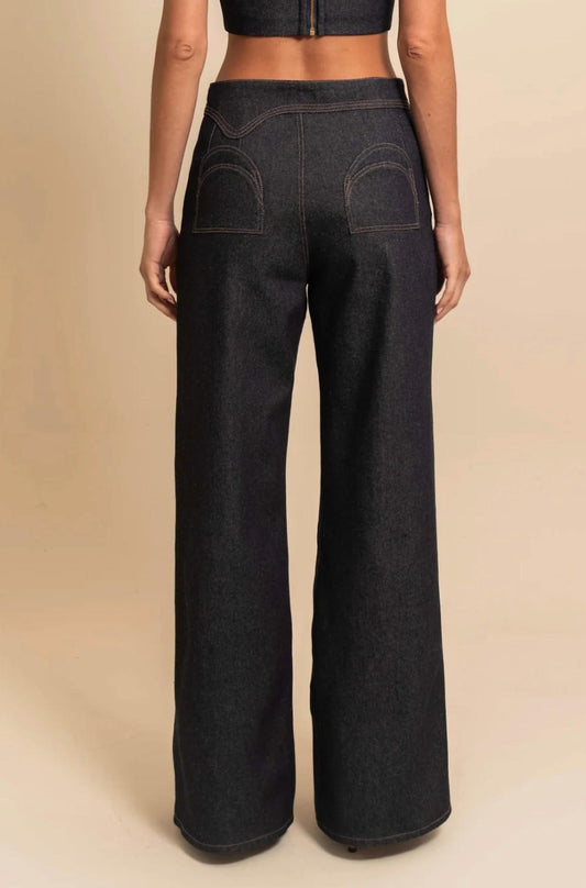 Mason High Rise Wide Leg Jeans