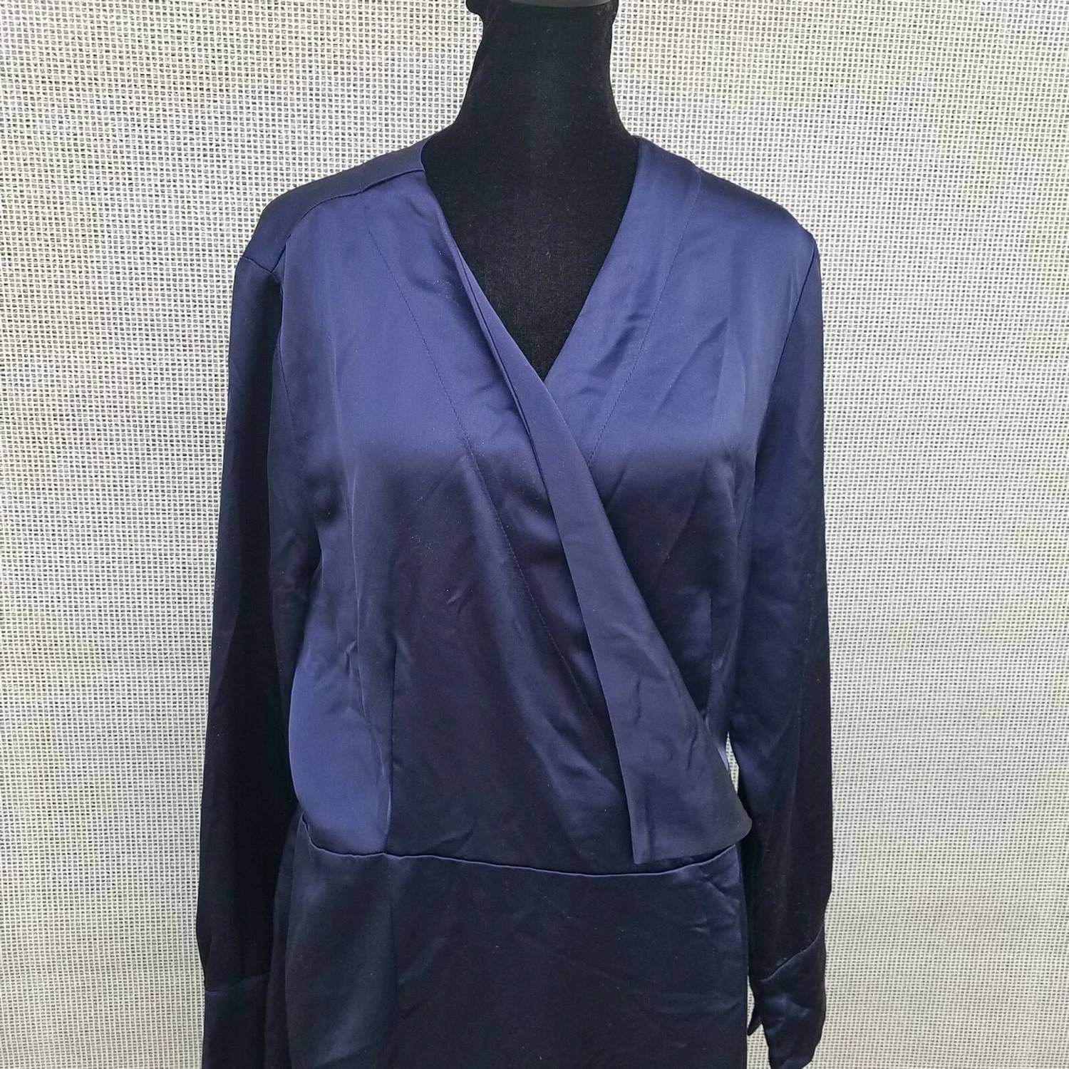 Alfani - Wrap Modern Icon Long Sleeves Dress - Rack Hunt -