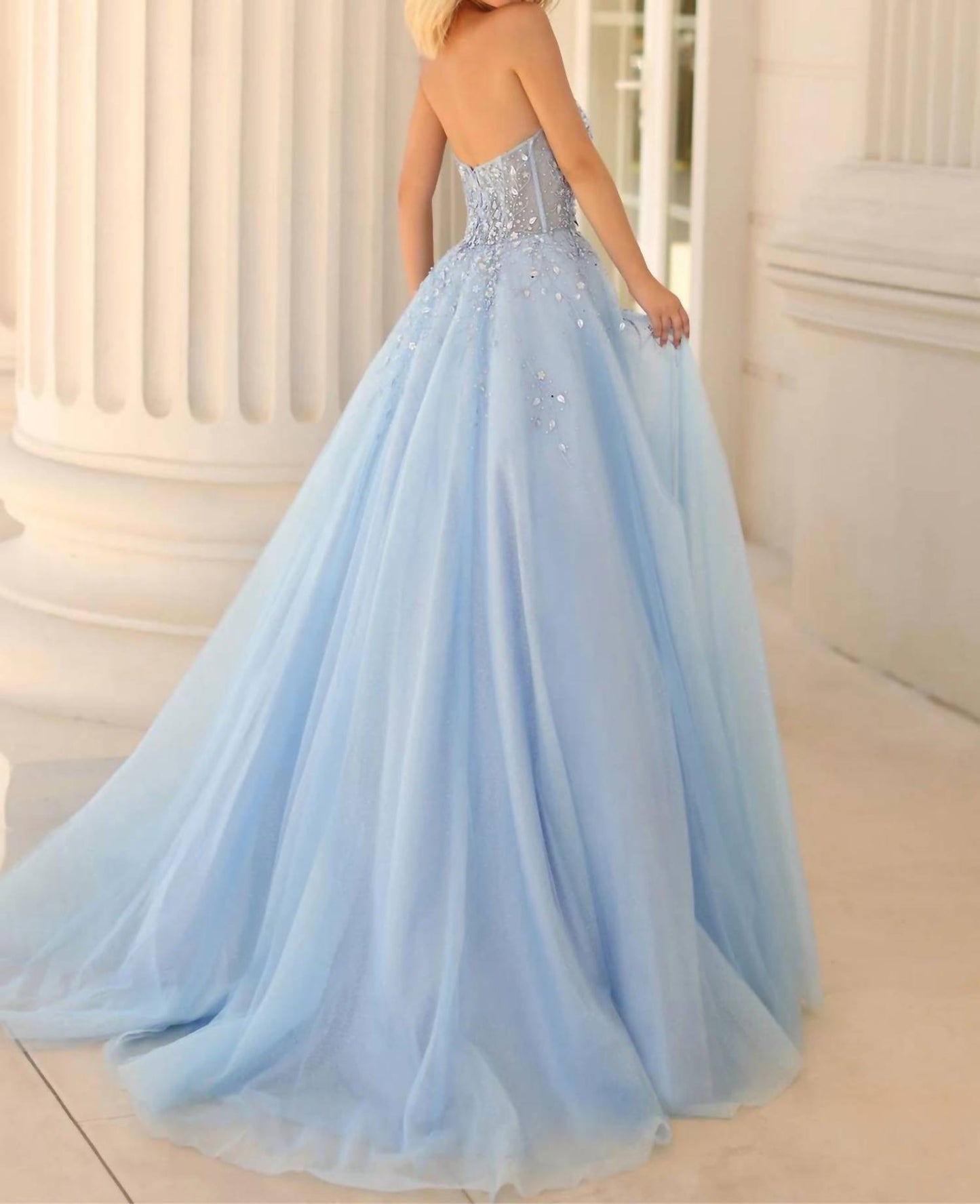 Strapless Maxi Dress